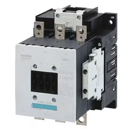 Siemens 3Rt10546ab36 Iec Magnetic Contactor, 3 Poles, 23 To 26 V Ac/Dc, 115 A,