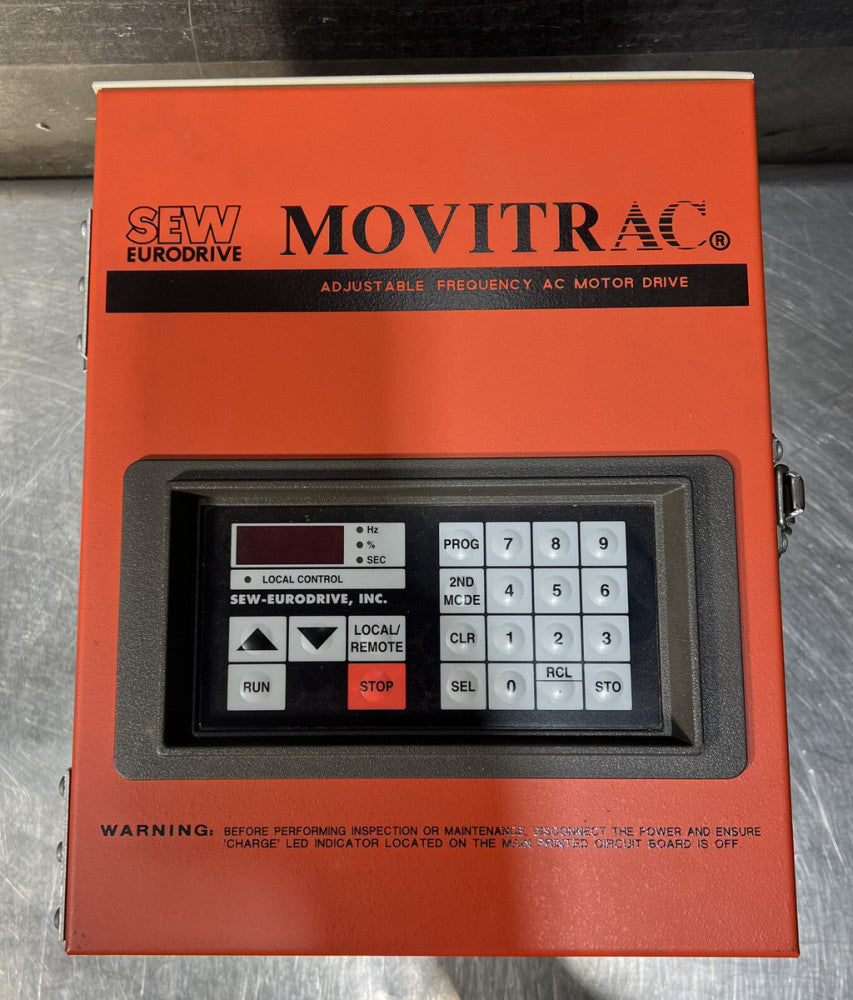 Nos Sew Eurodrive Movitr AC Adjustable Freqency Drive B3202.5 2Hp/3Ph/240v