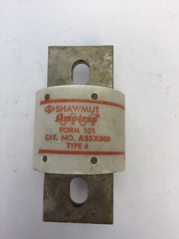 GOULD SHAWMUT AMPTRAP A25X800 FUSE 800AMP 250 VOLTS TYPE 4