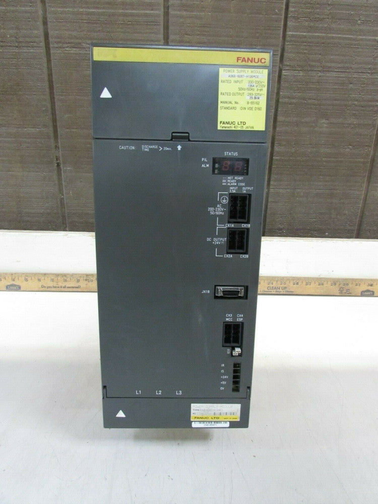 FANUC A06B-6087-H126#CE , SER-C, POWER SUPPLY MODULE , GOOD TAKEOUT! MAKE OFFER!