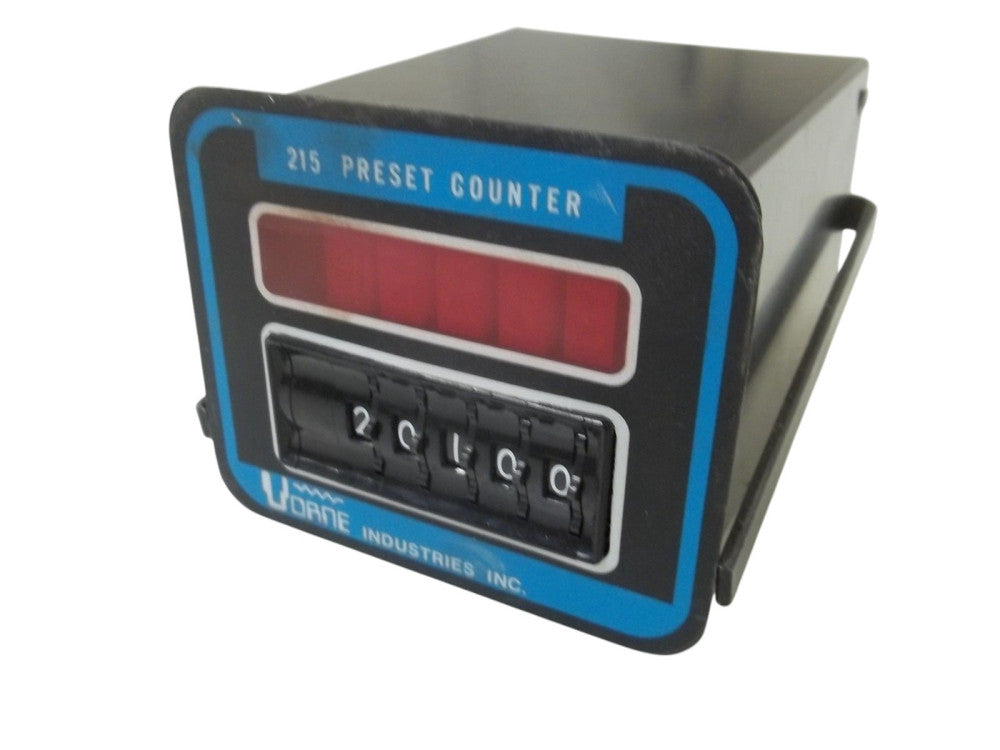 VORNE INDUSTRIES INC. 215-5I-R-CI PRESET COUNTER UNMP