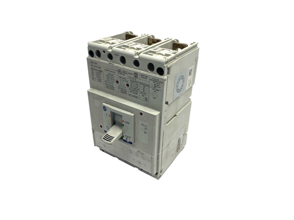 Allen Bradley 140G-J6F3-D16 Ser. A Molded Case Circuit Breaker 3P 160A, J Frame