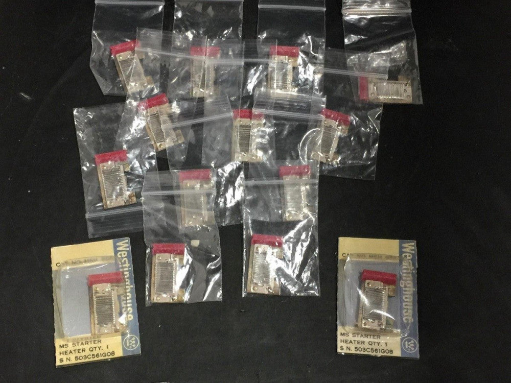 Westinghouse MSH.98A Motor Starter Overload Thermal Heating Element Lot of 14