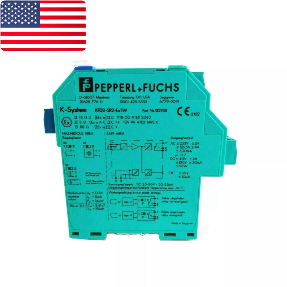 NEW PEPPERL+FUCHS KFD2-SR2-EX1.W Switch Amplifier - US Stock