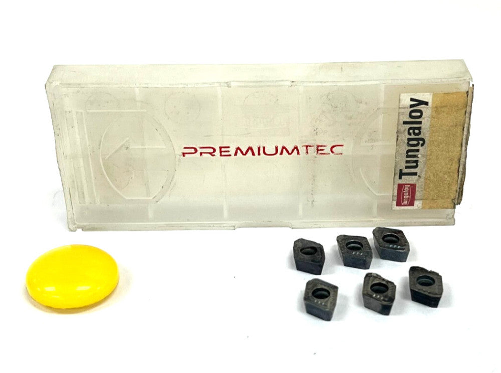 TUNGALOY XPMT07H308R-DJ AH725 DRILL INSERT INSCRIBED CIRCLE DIA 0.276" LOT OF 6