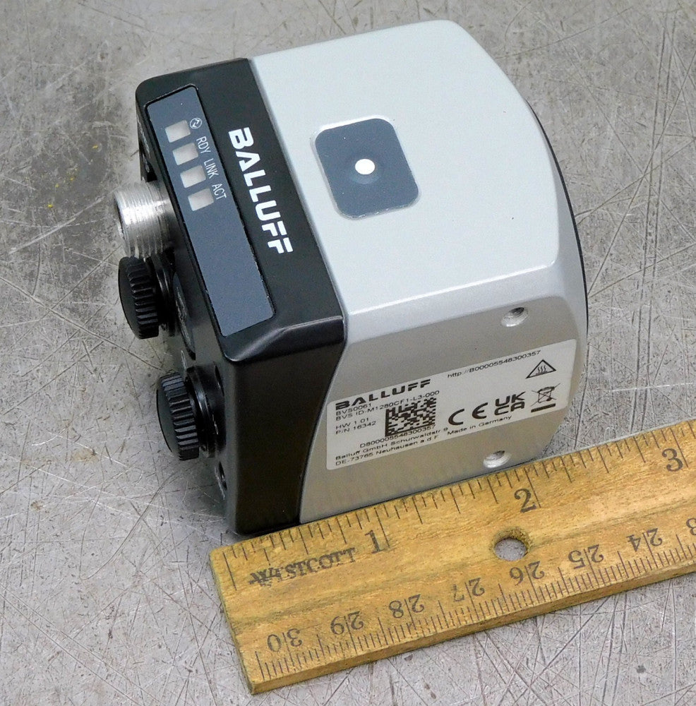 Balluff BVS ID-M1280CF1-L3-000 Stationary Optical ID Sensor I/O Link