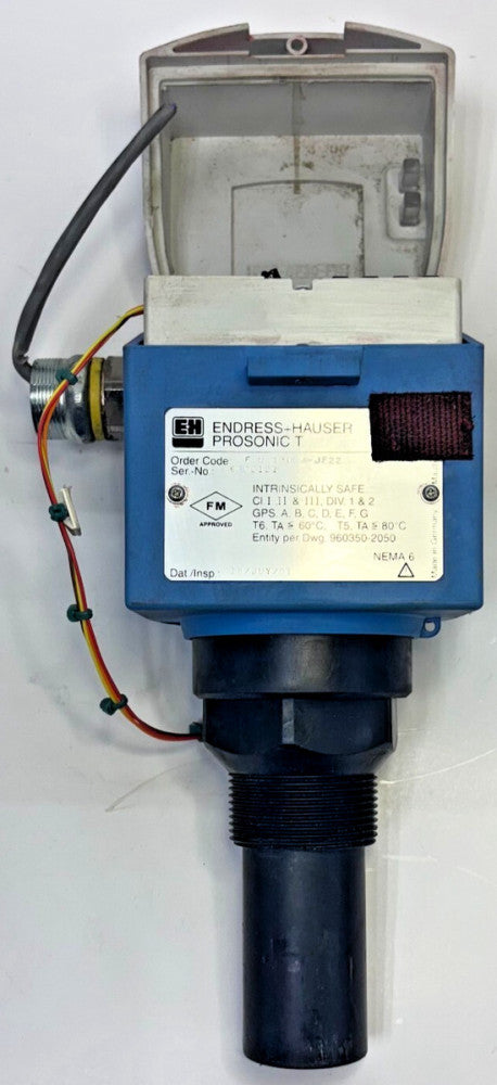 ENDRESS & HAUSER ULTRASONIC LEVER TRANSMITTER FMU 130 A-JF22