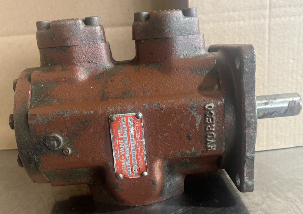 Hydreco Dual-Vane Pump Hydraulic Pump Nos Surplus No Original Box