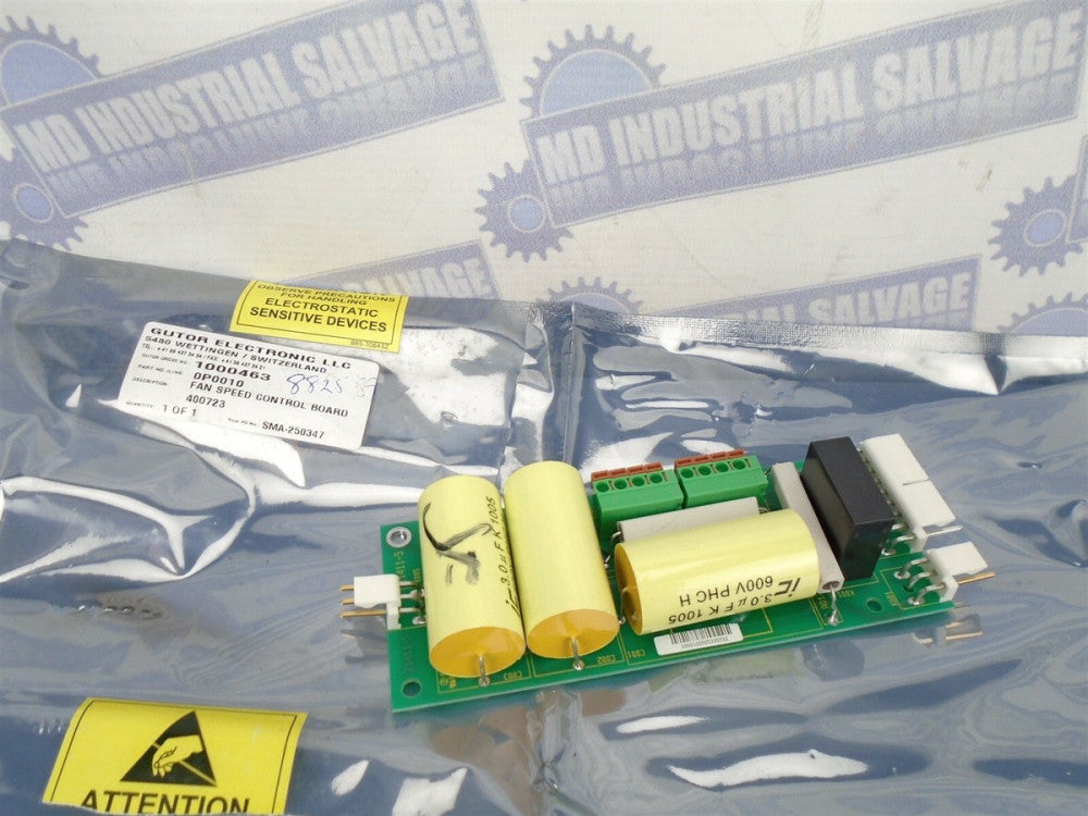 GUTOR - 0P0010 - FAN SPEED CONTROL BOARD - CIRCUIT BOARD - (NEW IN STATIC BAG)