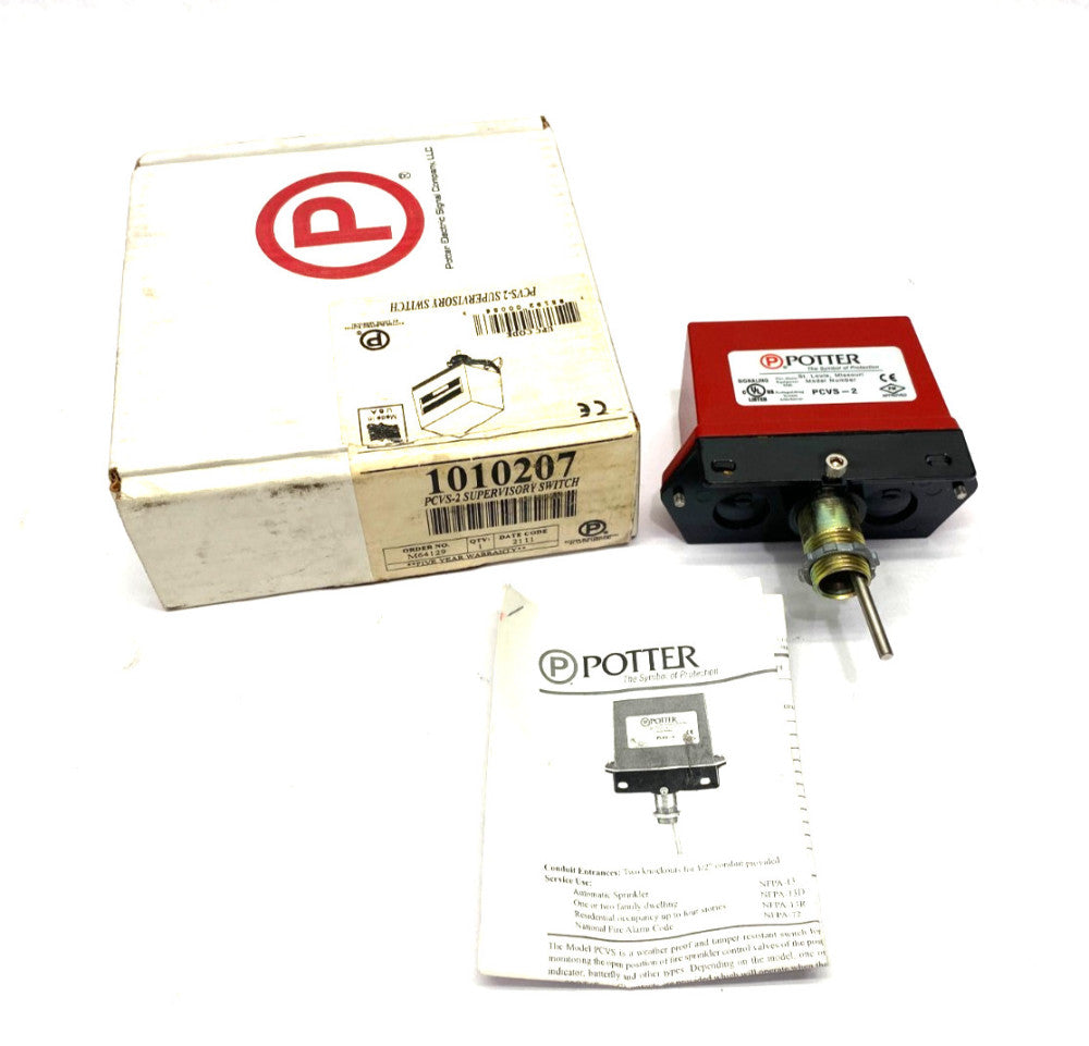 Potter PCVS-2 Supervisory Switch Control Valve 1010207