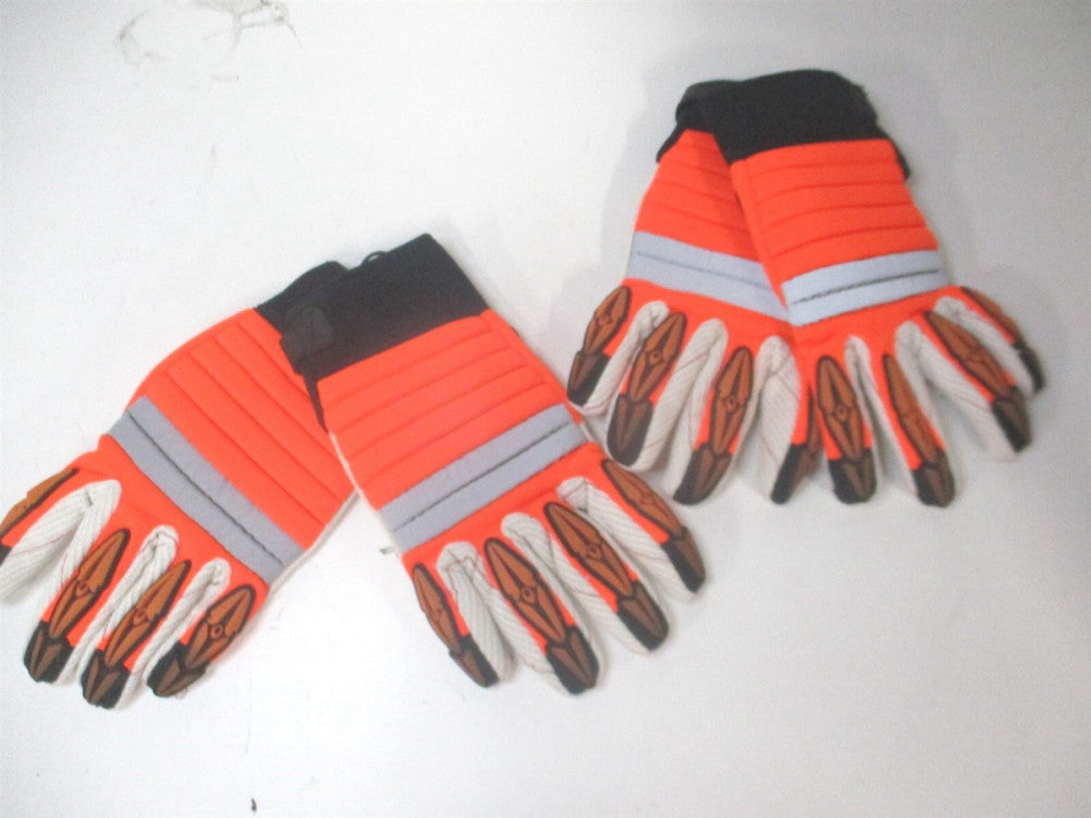 PIP (120-4720) Maximum Safety Derrickmen Gloves with Rubber Knuckes - 2 Pair