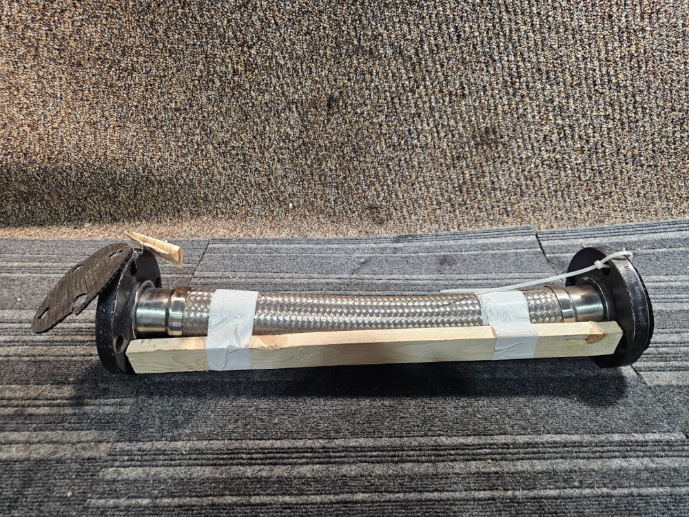 Flexible Metal Hose Assembly GZ200FLXFL240 24" Long 2 in Hose Inside Dia 4FKC6