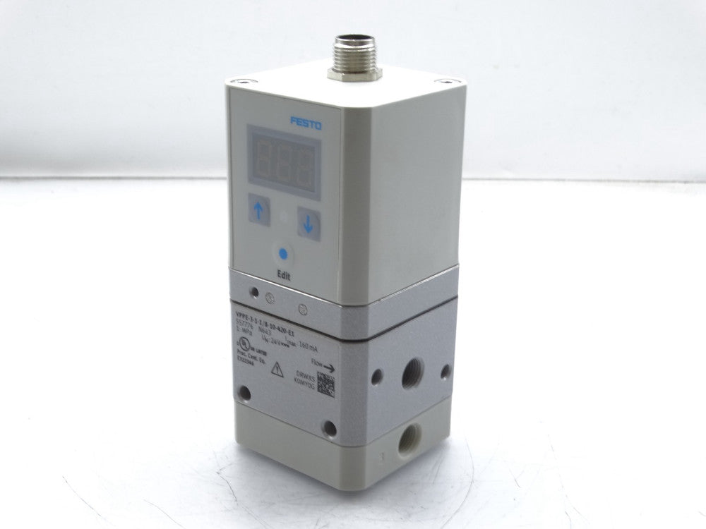 FESTO VPPE-3-1-1/8-10-420-E1 AIR PRESSURE REGULATOR