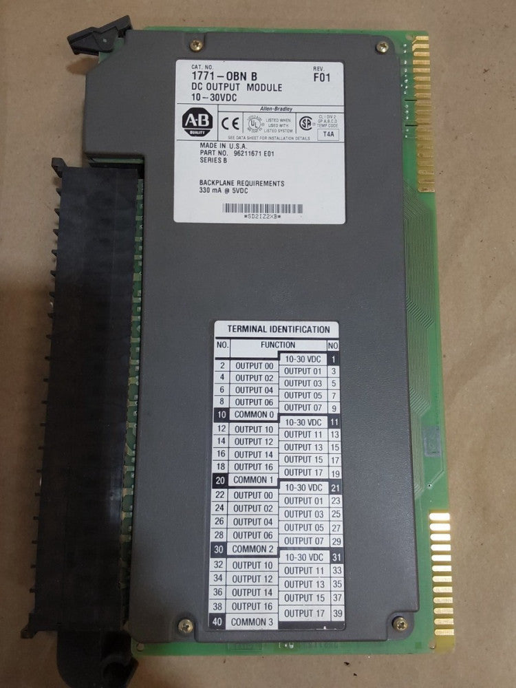 Allen Bradley 1771-OBN B F01 96211671 10-30VDC