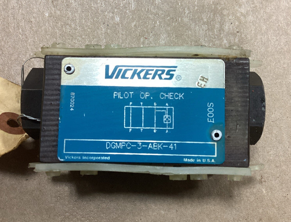 Eaton DGMPC-3-ABK-41 Vickers Hydraulic Check Valve E37