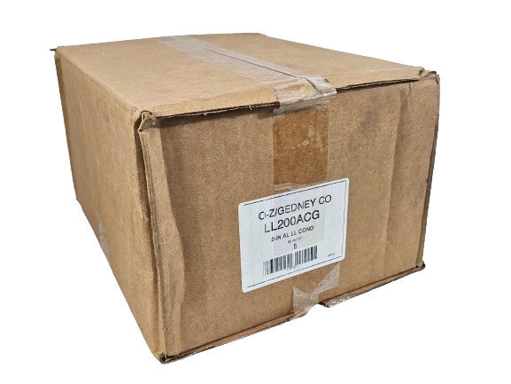 (1) OZ-Gedney LL200ACG 2" Alum Type-Ll Conduit Body w/ Cover and Gasket