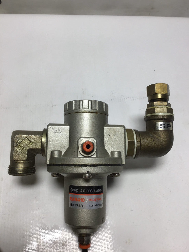 SMC EAR410 Air Regulator Relieving Set Press 0.5-8.5bar