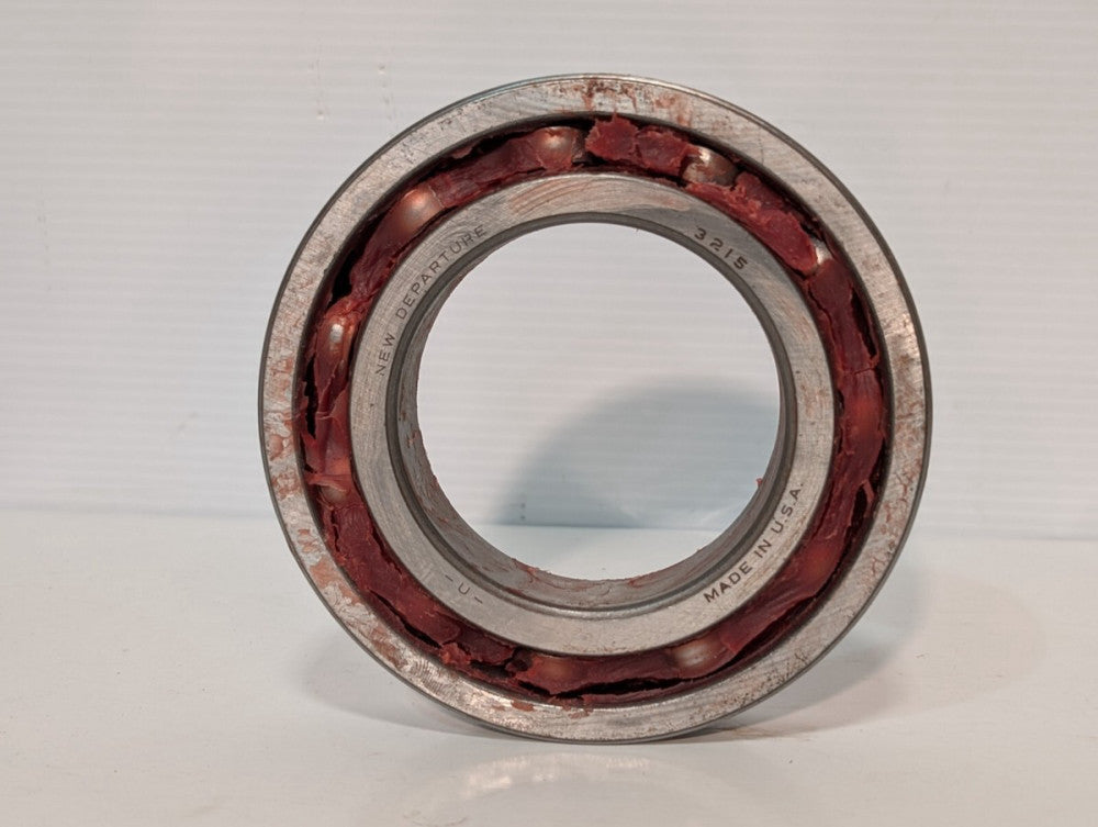 New Departure 3215 Single Row Deep Groove Ball Bearing, OD 130mm, ID 75mm,W 25mm