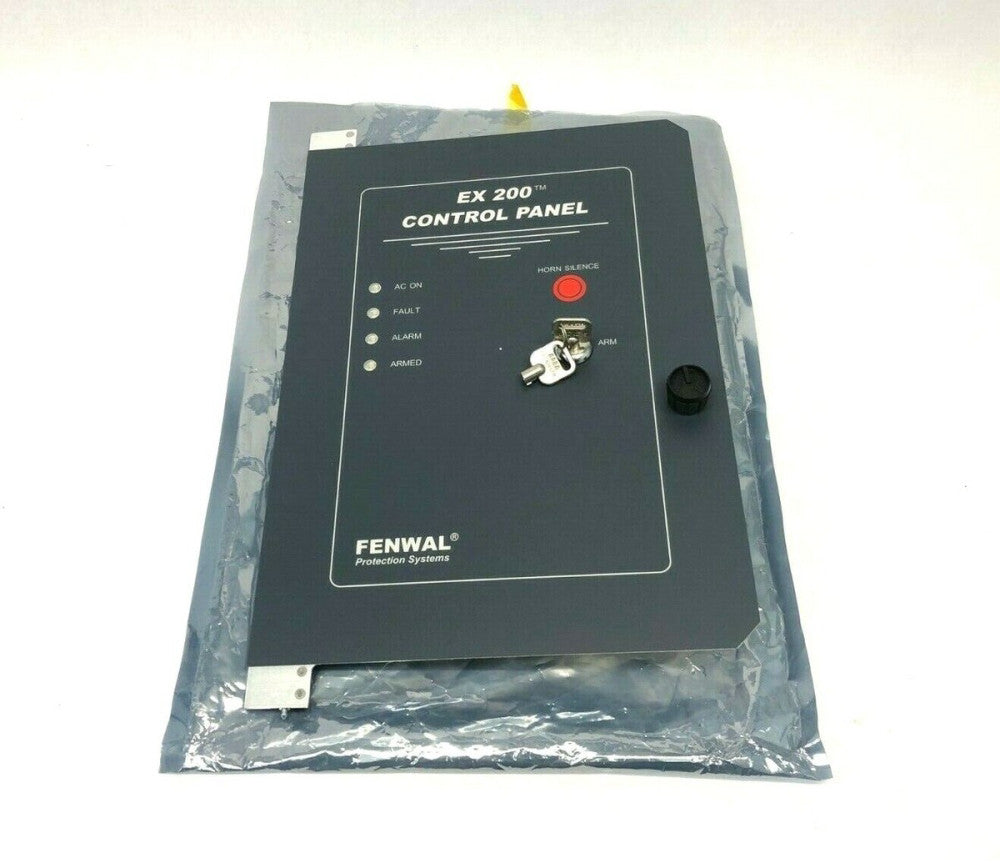 Fenwal Protection Systems EX 200 Control Panel Front Cover w/ Key, 32-196375-002