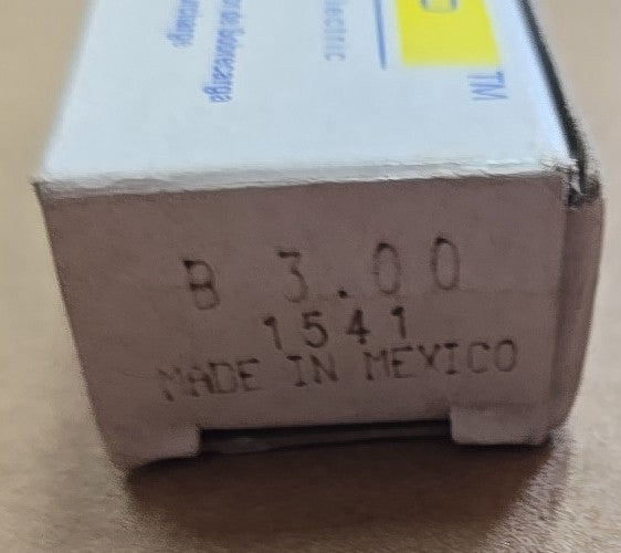 SQUARE D THERMAL OVERLOAD HEATER ELEMENT UNIT  B  3.00