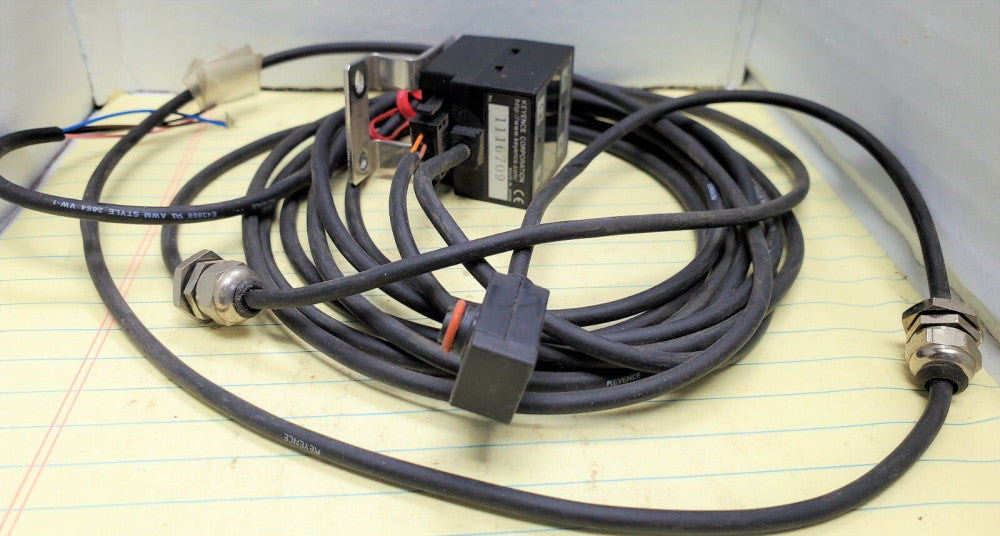 Keyence AP-40 & AP-41 Pressure Sensor With Harness Working Pull [OF43]