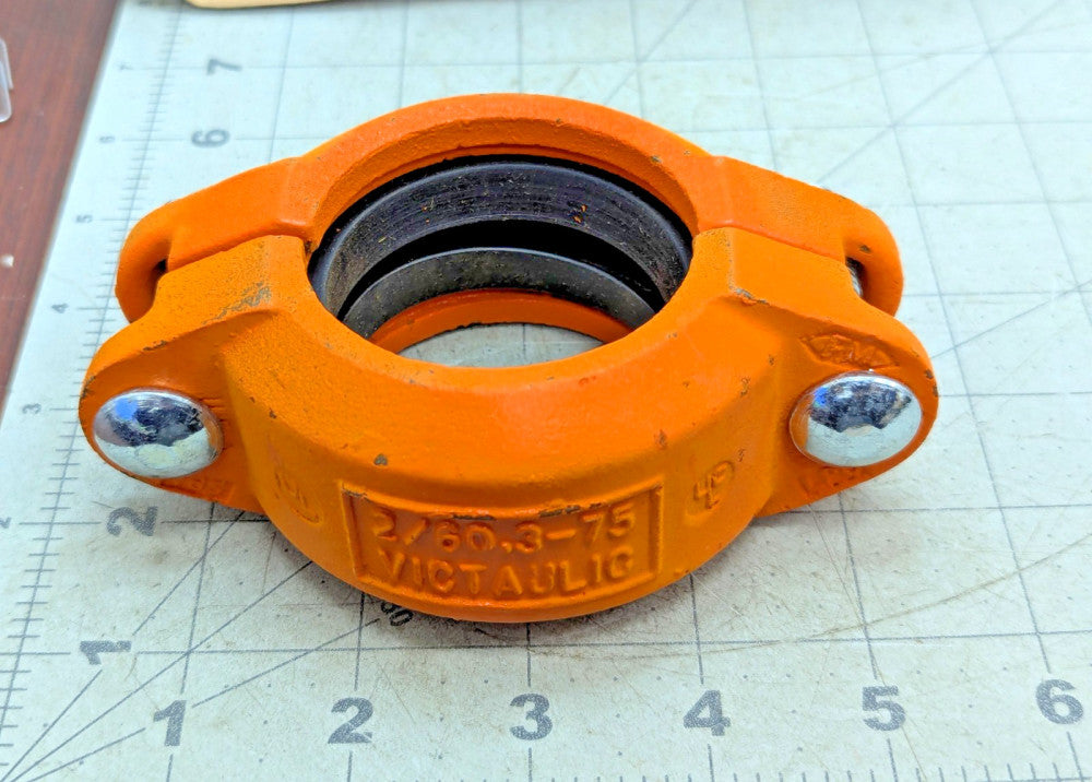 2” Victaulic Style 75 Flexible Coupling 2/60,3-75 NOS MILITARY ISSUE [Z3B8]