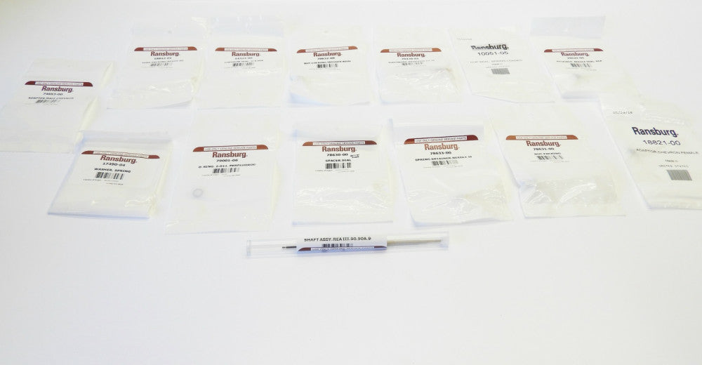 Ransburg 79599-01, Replacement Fluid Needle Packing Kit R90 Cascade, Unassembled