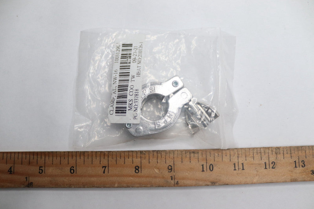 MKS Wing Nut Vacuum Flange Clamp Aluminum 3/4" 100312901