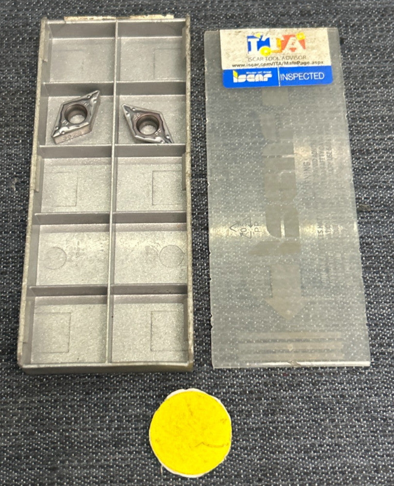 ISCAR TURNING DRILL INSERT DCMT 3-2-PF IC3028  LOT OF 2