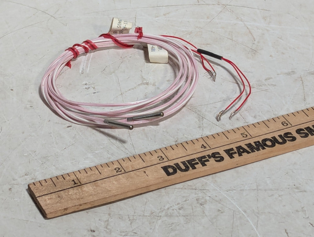 Hotset ECS RCT28-11-A20MM-B36-E100-3 RTD Compression Leads Fiberglass Insulated
