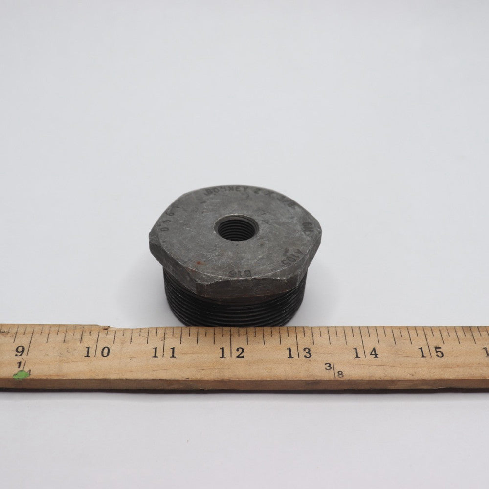 Bonney Hex Bushing Forged Steel Class 6000 2" X 3/8"