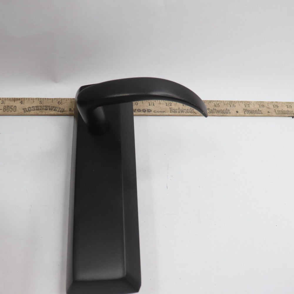 Corbin Russwin Heavy Duty Passage Function Lever Trim Black 10-1/4"H x 3"W 910