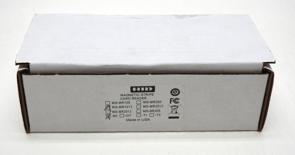 HID / Mercury Security MS-MR1012 BK Magnetic Stripe Card Reader MR1012BK - NEW!