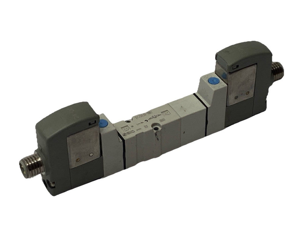 SMC SYJ3430-5WO Pneumatic Base Mount Double Solenoid Valve 24VDC
