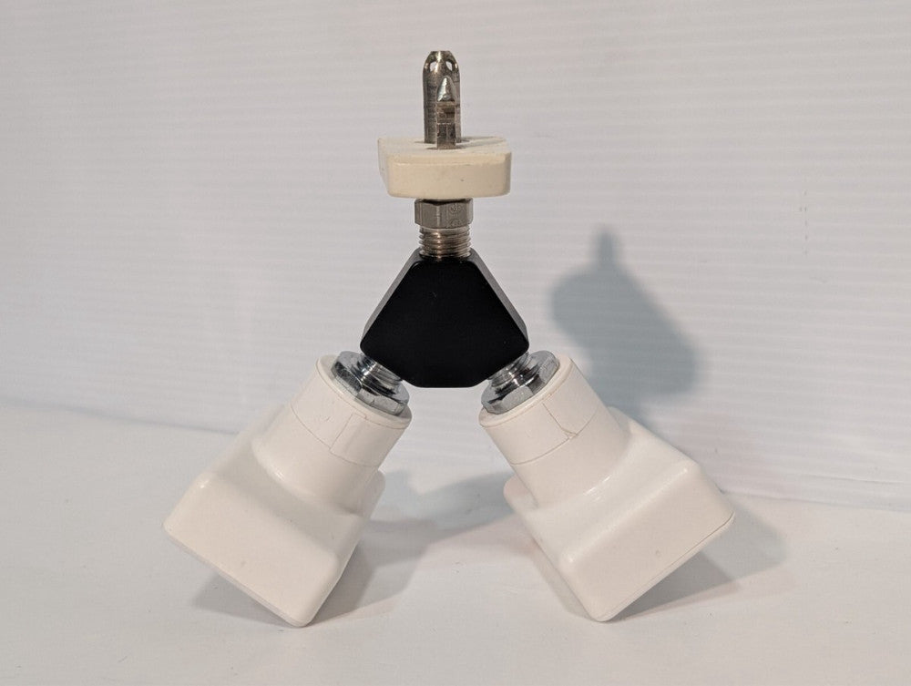 Precision Medical 3353 Quick Connect Dual Vacuum Y Coupler