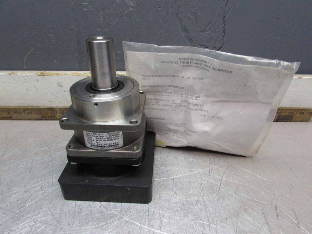 Thomson Micron 34-510-553-3054 , AccuTrue Gear Head, 5:1 , N/NIB!, MAKE OFFER!
