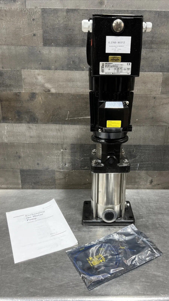 Grundfos CRNE4-60 AX-C-G-BUBE Centrifugal Pump ABB Motor Nos Surplus