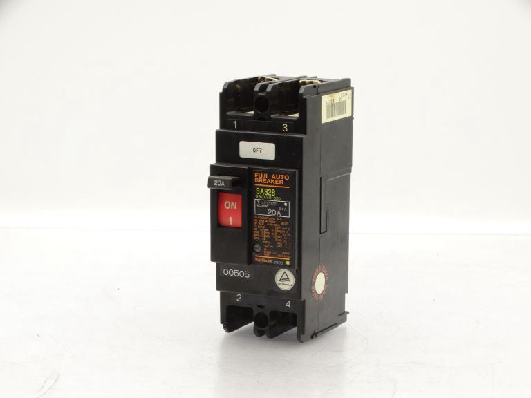 FUJI ELECTRIC SA32B BB2ASB-020 Circuit Breaker - Used