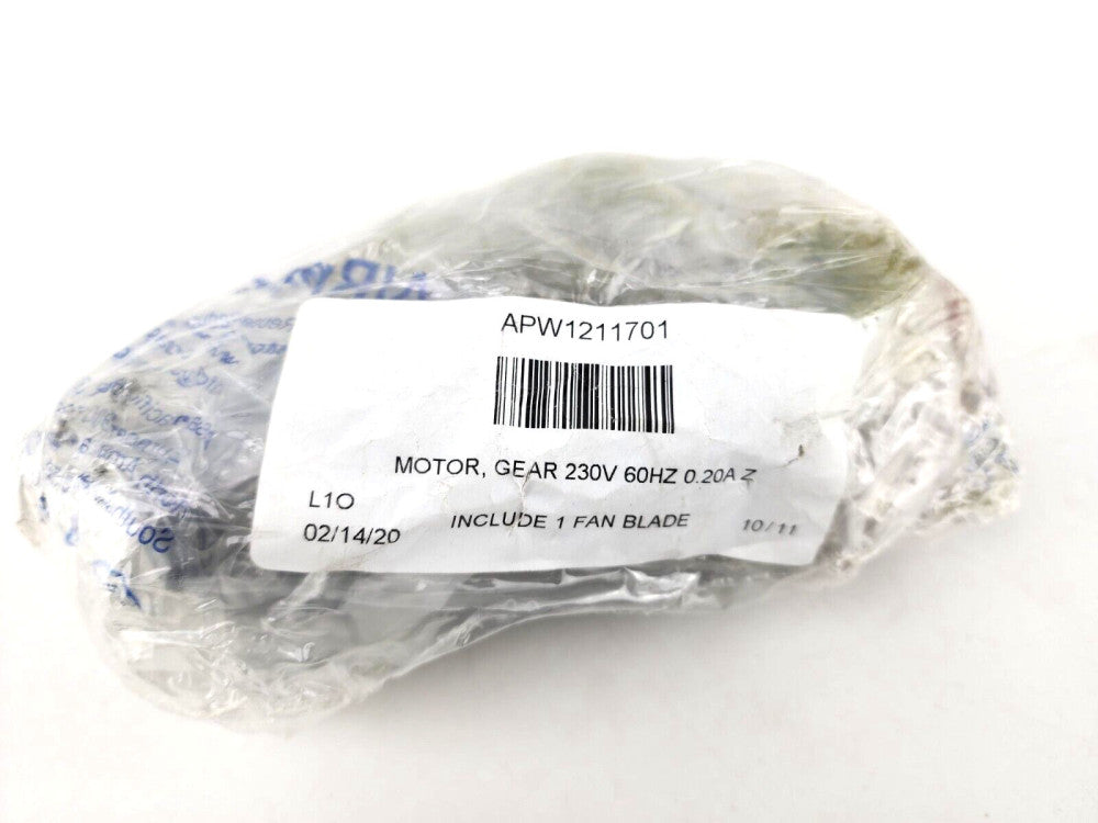 APW Wyott 1211701 Gear 230V 60HZ 2U-1211701