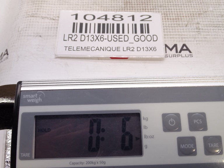 SCHNEIDER ELECTRIC LR2-D13X6 RELAY