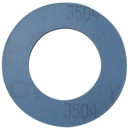 Garlock 3504Rg-0150-125-0100 Flange Gasket,1 In.,1/8 In.,Blue,Ptfe