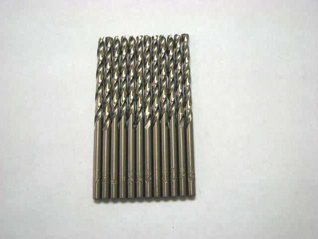 CLE-LINE (C07976) 9/64" x 1-3/4" x 2-7/8" HSS Force 5 Jobber Drill - Lot of 12 