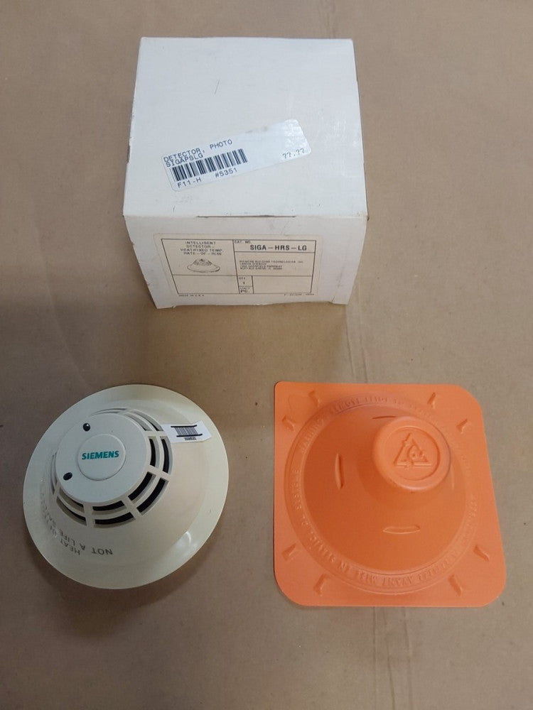 Landis & Staefa Siemens Intelligent Heat/Fixed Temp. Detector SIGA-HRS-LG