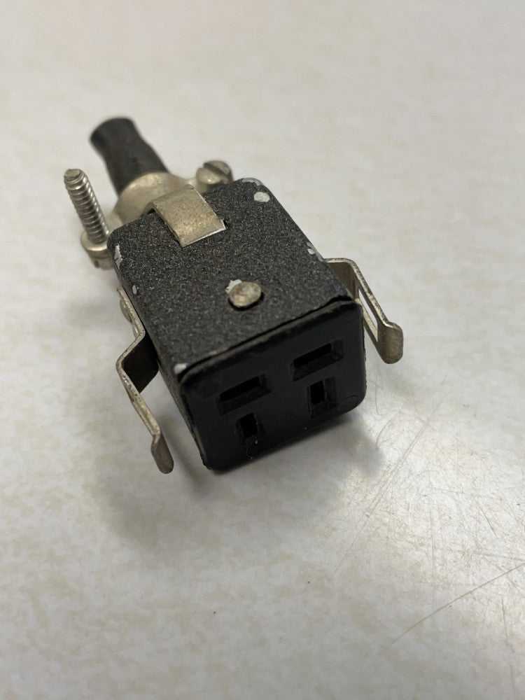 USED Cinch Jones Female S-304-CCT-K  S304CCT 4 pin Panel Mount Connector