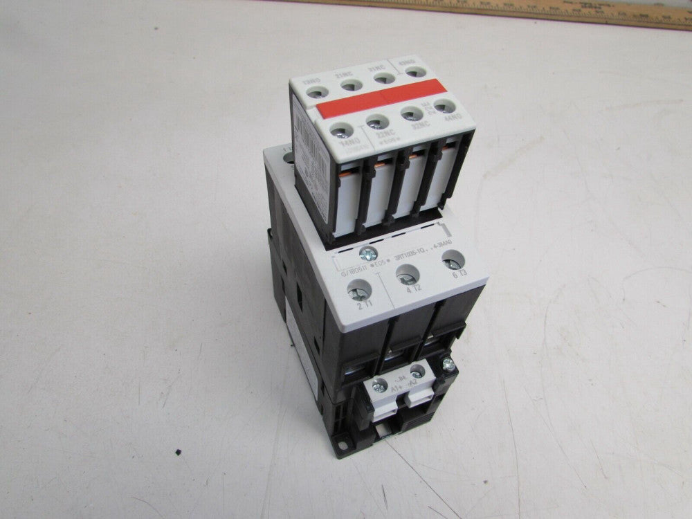 SIEMENS SIRIUS 3RT1035-1QB44-3MA0 CONTACTOR W/ 24VDC-COIL XLNT USED TAKEOUT !!
