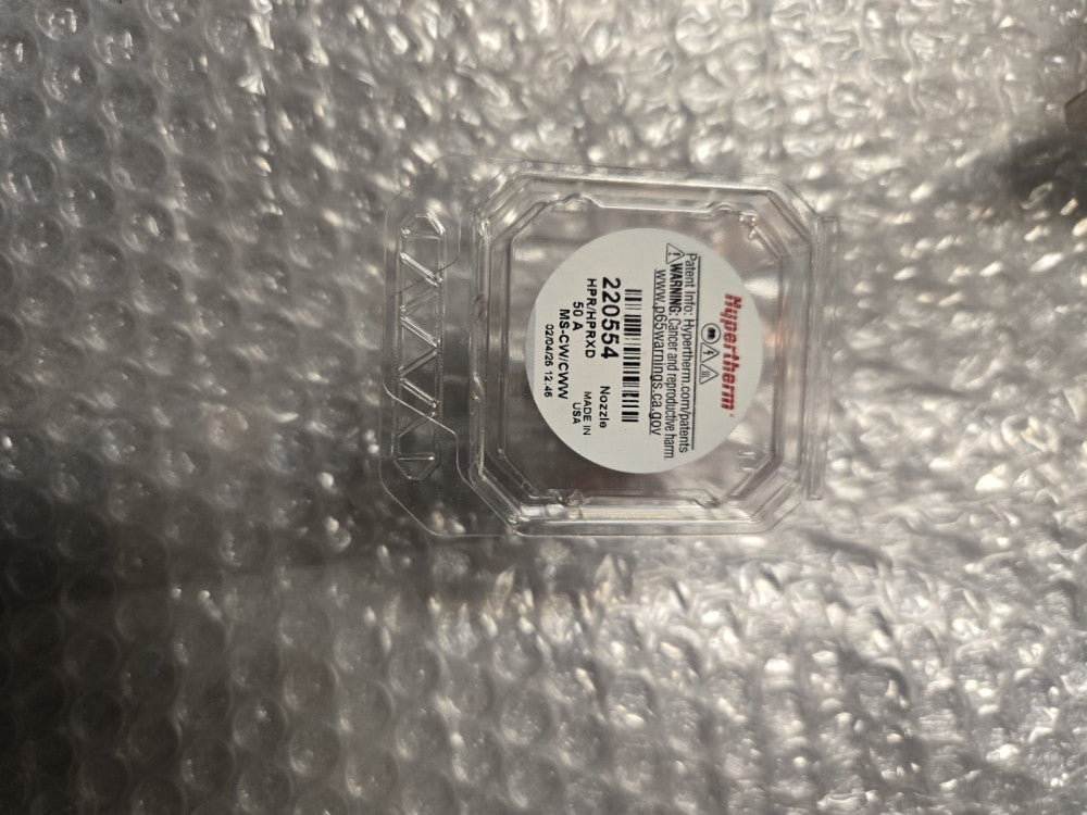 Hypertherm #220554 50A Nozzle Consumable for HPR130/260 Plasma Torch