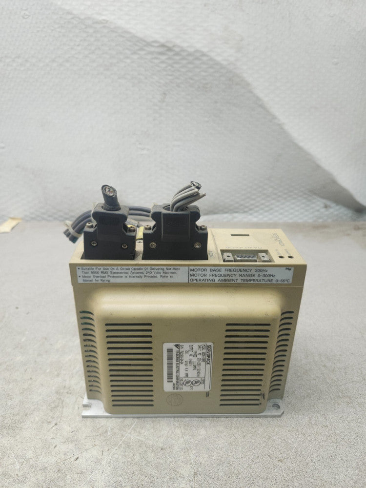 USED YASKAWA ELECTRIC SERVOPACK MODEL SGDA-08AS
