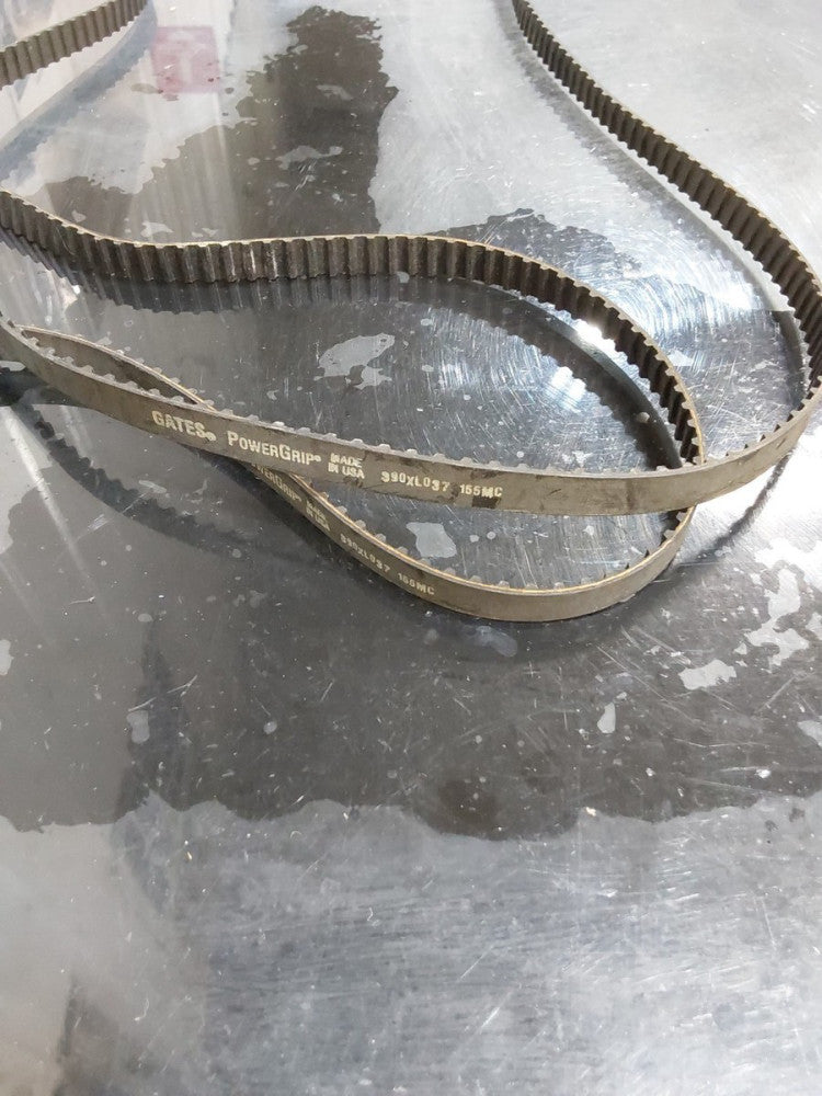 INDUSTRIAL TIMING BELT GATES POWER GRIP 390XL037 (LOT OF 2)