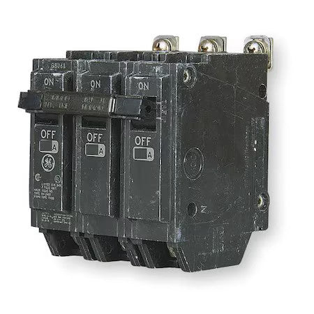 Ge Thqb32100 Miniature Circuit Breaker, Thqb Series, 100A, 3 Pole, 240V Ac,
