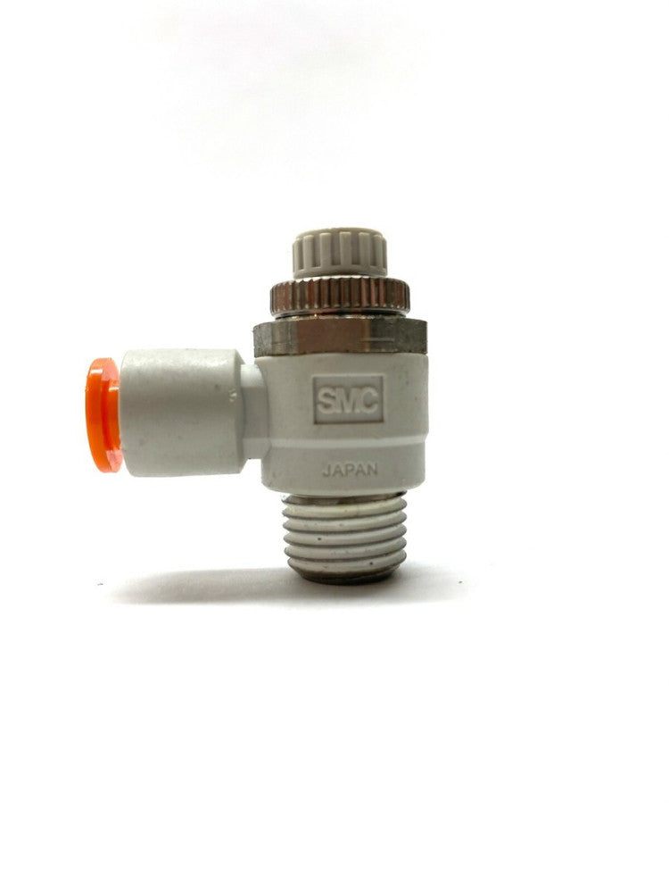 SMC AS2201F-N02-07-J Flow Controller 1/4" One Touch 1/4" Port Size
